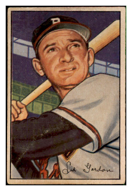 1952 Bowman Baseball #060 Sid Gordon Braves GD-VG 492805