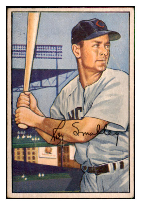 1952 Bowman Baseball #064 Roy Smalley Cubs VG-EX 492811