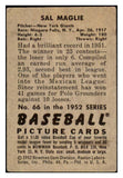 1952 Bowman Baseball #066 Sal Maglie Giants VG-EX 492816