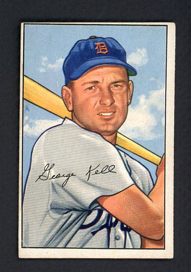 1952 Bowman Baseball #075 George Kell Tigers VG 492829