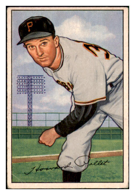 1952 Bowman Baseball #083 Howie Pollet Pirates VG-EX 492839