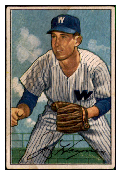 1952 Bowman Baseball #103 Joe Haynes Senators VG-EX 492861