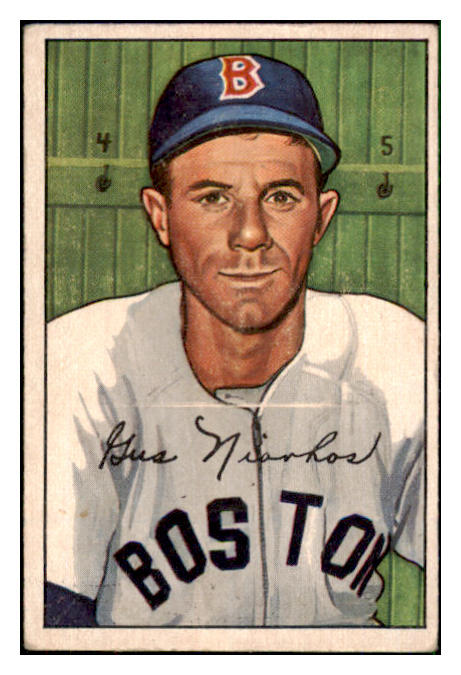 1952 Bowman Baseball #129 Gus Niarhos Red Sox VG-EX 492881