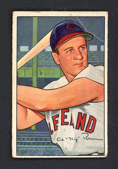 1952 Bowman Baseball #151 Al Rosen Indians GD-VG 492900