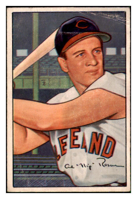 1952 Bowman Baseball #151 Al Rosen Indians GD-VG 492901
