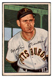 1952 Bowman Baseball #171 Mel Queen Pirates VG 492919