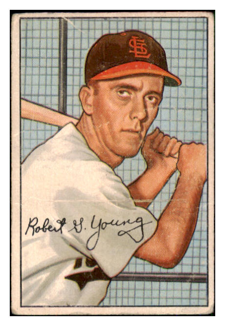 1952 Bowman Baseball #193 Bobby Young Browns GD-VG 492935