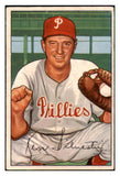 1952 Bowman Baseball #200 Ken Silvestri Phillies GD-VG 492942