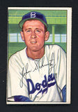 1952 Bowman Baseball #224 Johnny Schmitz Dodgers GD-VG 492958