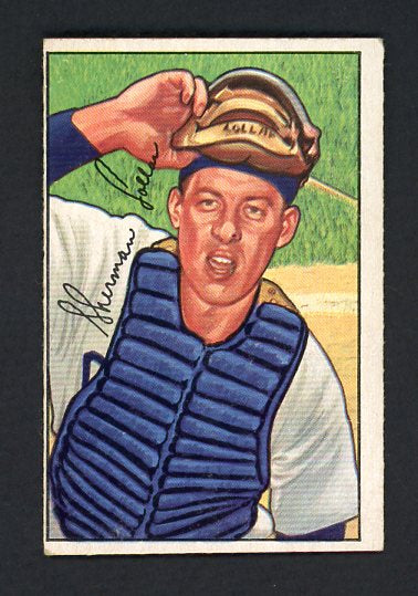 1952 Bowman Baseball #237 Sherm Lollar White Sox GD-VG 492973