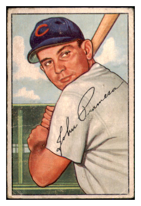 1952 Bowman Baseball #247 John Pramesa Cubs GD-VG 492987