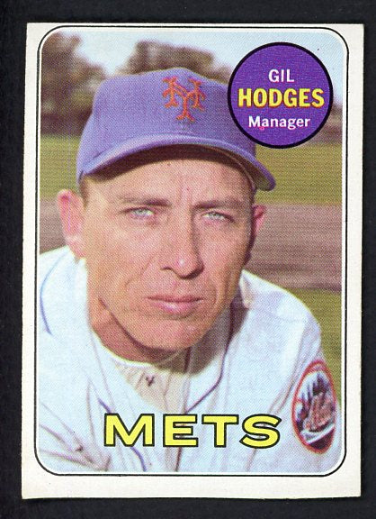 1969 Topps Baseball #564 Gil Hodges Mets VG 493043
