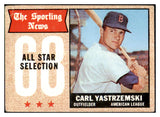 1968 Topps Baseball #369 Carl Yastrzemski A.S. Red Sox GD-VG 493053