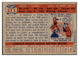 1957 Topps Baseball #311 Al Pilarcik Orioles EX-MT 493065