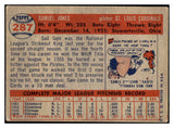 1957 Topps Baseball #287 Sam Jones Cardinals VG-EX 493069