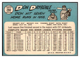 1965 Topps Baseball #260 Don Drysdale Dodgers VG-EX 493116