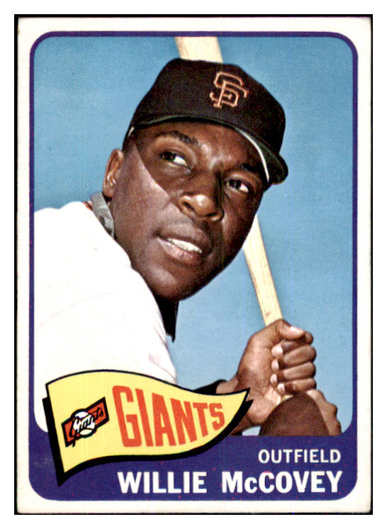 1965 Topps Baseball #176 Willie McCovey Giants EX 493122