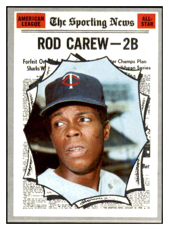 1970 Topps Baseball #453 Rod Carew A.S. Twins NR-MT 493129