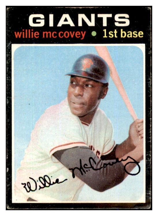 1971 Topps Baseball #050 Willie McCovey Giants VG 493132