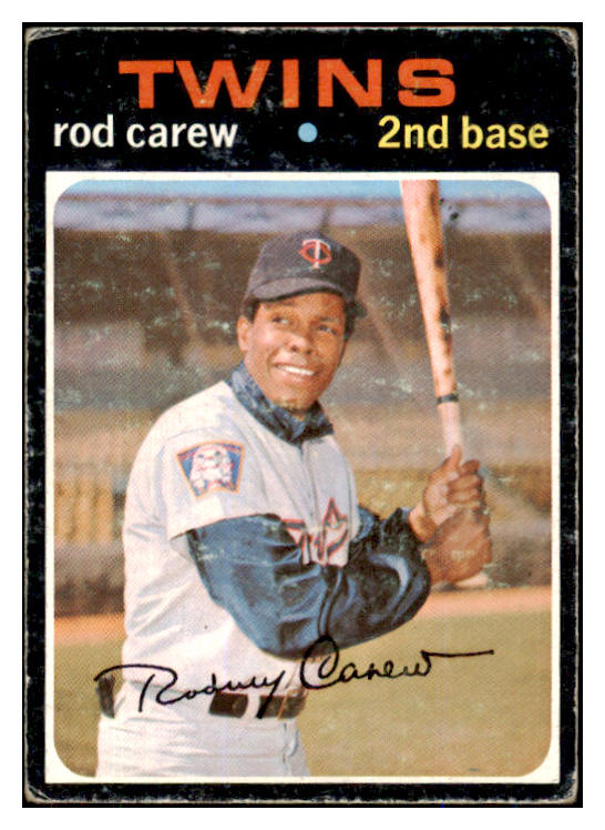 1971 Topps Baseball #210 Rod Carew Twins GD-VG 493135