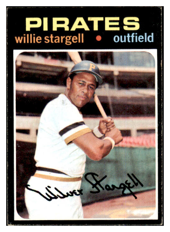 1971 Topps Baseball #230 Willie Stargell Pirates EX 493136