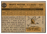 1960 Topps Baseball #516 Marty Kutyna A's VG-EX 493146