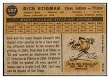 1960 Topps Baseball #507 Dick Stigman Indians VG-EX 493178