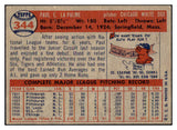 1957 Topps Baseball #344 Paul Lapalme White Sox VG-EX 493216
