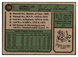 1974 Topps Baseball #010 Johnny Bench Reds VG 493231