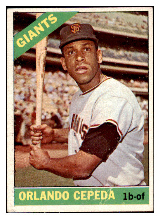 1966 Topps Baseball #132 Orlando Cepeda Giants VG 493249