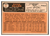 1966 Topps Baseball #080 Richie Allen Phillies VG-EX 493251