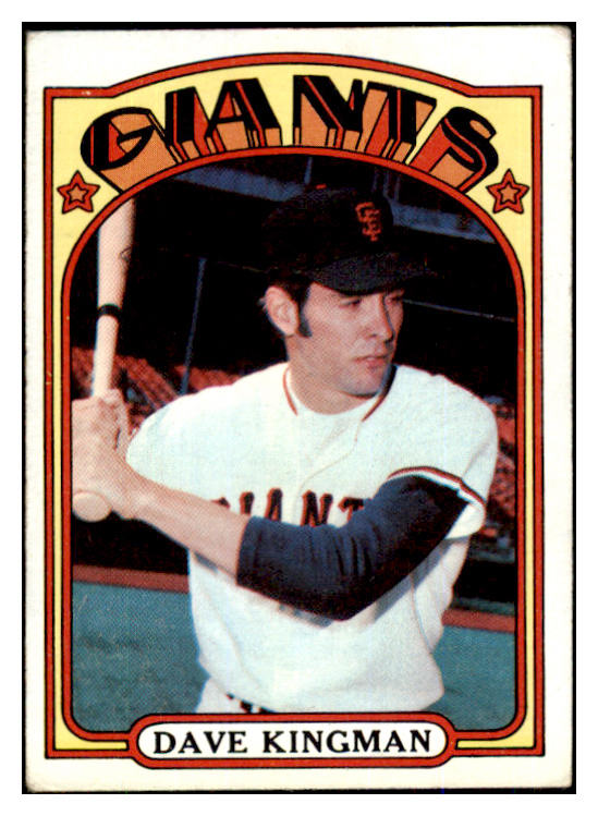 1972 Topps Baseball #147 Dave Kingman Giants VG 493252