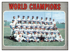 1970 Topps Baseball #001 New York Mets Team VG-EX 493253