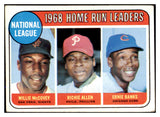 1969 Topps Baseball #006 N.L. Home Run Leaders Ernie Banks VG-EX 493256