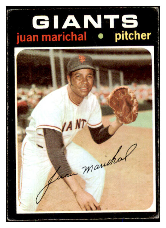 1971 Topps Baseball #325 Juan Marichal Giants VG-EX 493259