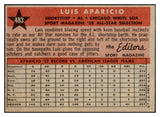 1958 Topps Baseball #483 Luis Aparicio A.S. White Sox EX-MT 493261