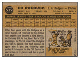 1960 Topps Baseball #519 Ed Roebuck Dodgers EX 493273