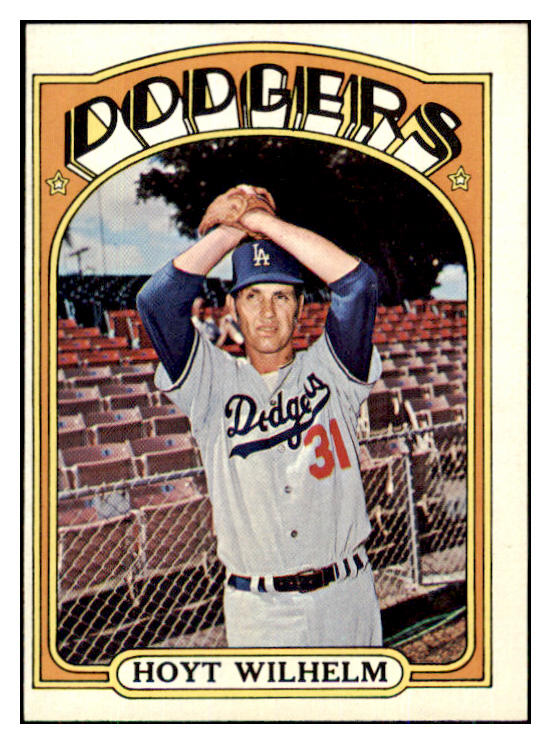 1972 Topps Baseball #777 Hoyt Wilhelm Dodgers EX-MT 493291