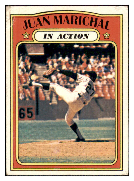 1972 Topps Baseball #568 Juan Marichal IA Giants GD-VG 493292