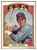 1972 Topps Baseball #555 Ron Santo Cubs GD-VG 493293