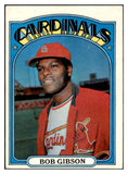 1972 Topps Baseball #130 Bob Gibson Cardinals EX 493304