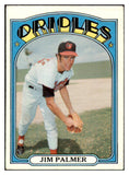 1972 Topps Baseball #270 Jim Palmer Orioles VG-EX 493311