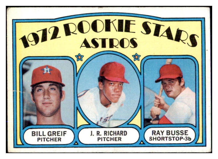 1972 Topps Baseball #101 J.R. Richard Astros VG 493321