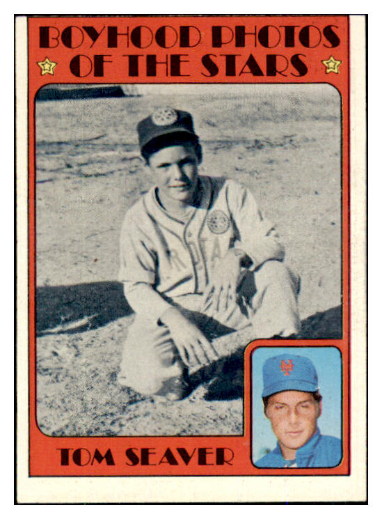 1972 Topps Baseball #347 Tom Seaver KP Mets VG 493323
