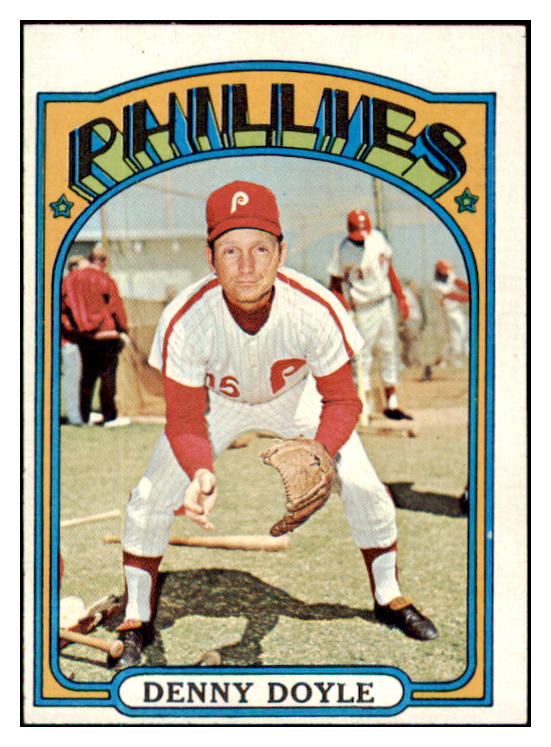 1972 Topps Baseball #768 Denny Doyle Phillies EX-MT 493341