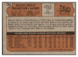 1972 Topps Baseball #768 Denny Doyle Phillies EX-MT 493341