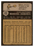 1973 Topps Baseball #480 Juan Marichal Giants EX 493361