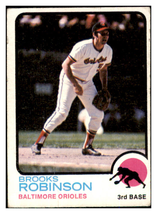 1973 Topps Baseball #090 Brooks Robinson Orioles VG 493362