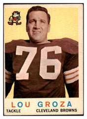 1959 Topps Football #060 Lou Groza Browns VG-EX 493377