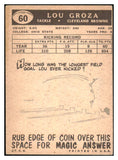1959 Topps Football #060 Lou Groza Browns VG-EX 493377